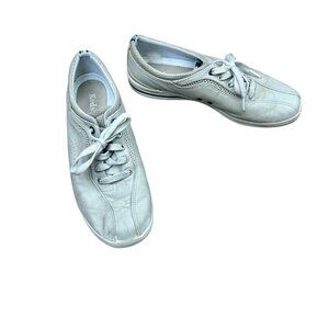 Keds Spirit Women's Stone Leather Sneakers Comfort Arch Shoes WH14169 Size 8.5